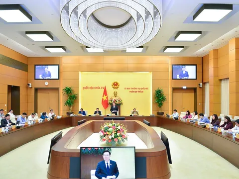Khai mạc Phiên họp thứ 23 của Uỷ ban Thường vụ Quốc hội