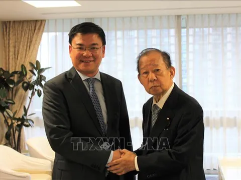 Liên minh Nghị sĩ Hữu nghị Nhật Bản - Việt Nam sẵn sàng hợp tác thúc đẩy quan hệ hai nước