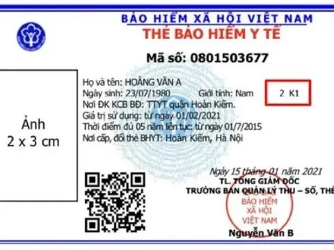 Nhìn ký hiệu này trên thẻ BHYT, biết mức hưởng cao nhất là bao nhiêu
