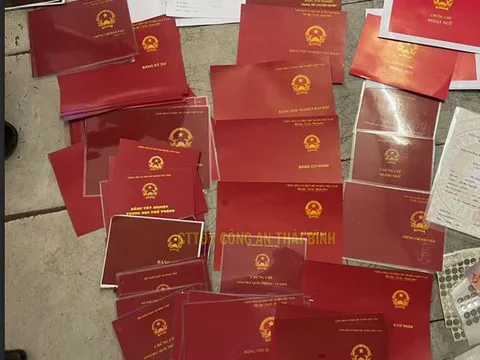 Thái Bình: Triệt phá đường dây liên tỉnh làm giả con dấu và tài liệu