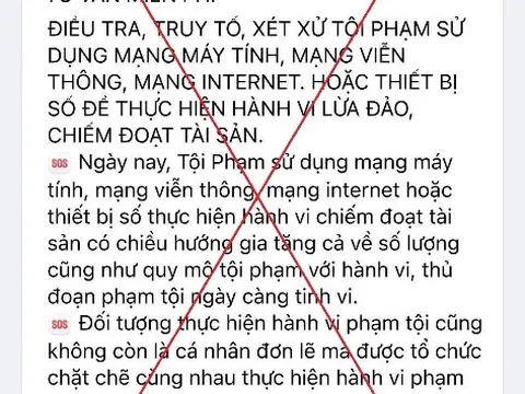 Công an cảnh báo chiêu giả danh luật sư hỗ trợ thu hồi tiền lừa đảo
