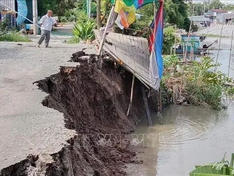 Công điện chỉ đạo chủ động phòng, chống sạt lở trước, trong mùa mưa lũ