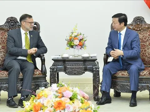 Phó Thủ tướng Trần Hồng Hà tiếp Đại sứ Australia tại Việt Nam