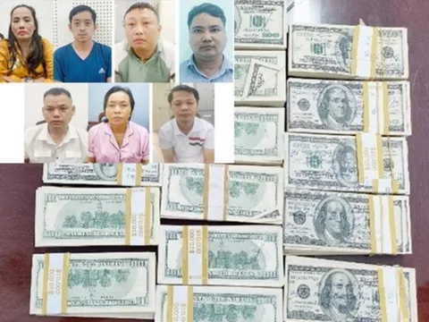 Khởi tố 7 đối tượng mua bán ngoại tệ giả giá trị hơn 13 tỷ đồng