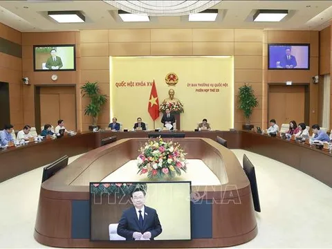 Ngày 12/7 khai mạc Phiên họp thứ 24 của Ủy ban Thường vụ Quốc hội