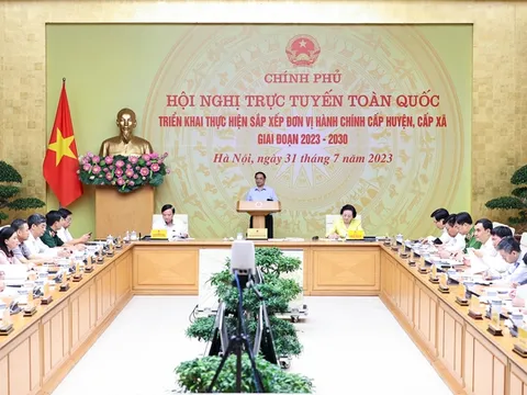 Thủ tướng: Sắp xếp đơn vị hành chính cần tạo không gian phát triển mới, nâng cao đời sống nhân dân