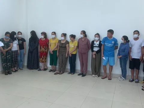 Triệt phá đường dây đánh bạc quy mô lớn khoảng 1 tỷ đồng/ngày