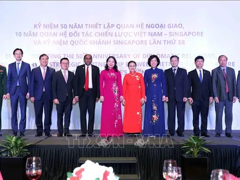 Kỷ niệm 50 năm thiết lập quan hệ ngoại giao Việt Nam - Singapore
