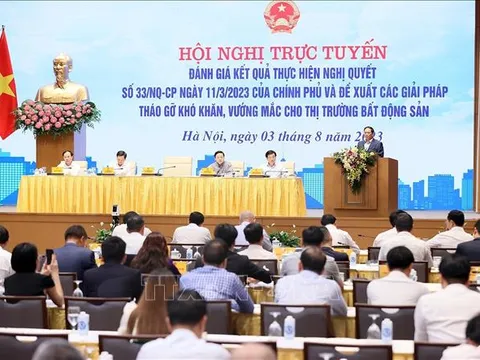 Thủ tướng Phạm Minh Chính: Chung tay tháo gỡ vướng mắc, thúc đẩy phát triển thị trường bất động sản