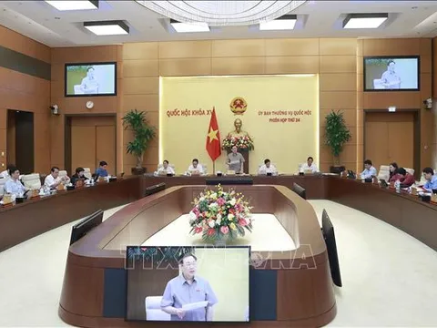 Ngày 14/8, khai mạc Phiên họp thứ 25 Ủy ban Thường vụ Quốc hội