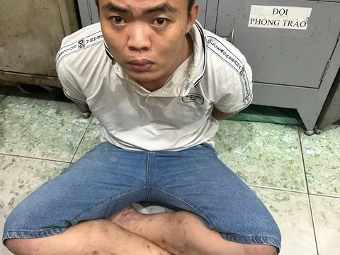 Bắt đối tượng dùng dao cướp cửa hàng tiện lợi lúc rạng sáng