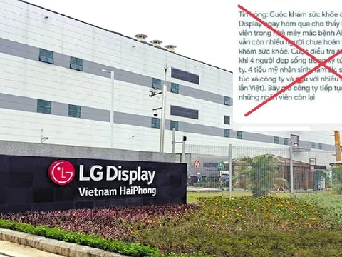 Điều tra thông tin 4 nữ công nhân của LG Display ở Hải Phòng làm lây nhiễm HIV