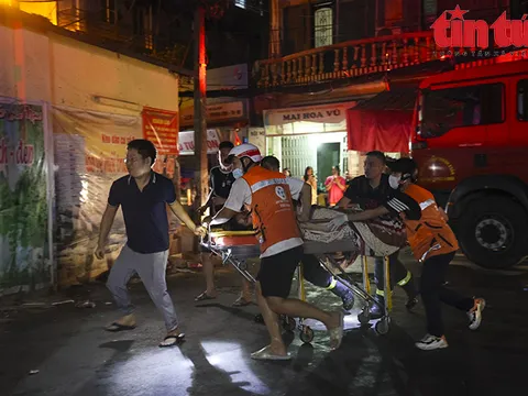 Quận Thanh Xuân thông tin về vụ cháy chung cư mini