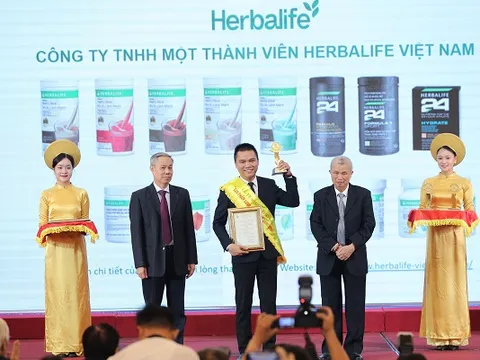 17 Sản Phẩm Herbalife được trao chứng nhận ‘Sản Phẩm Vàng Vì Sức Khỏe Cộng Đồng năm 2023’