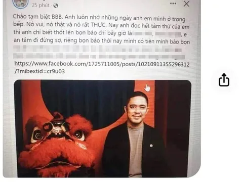 Đề nghị xác minh, xử lý tài khoản Facebook Vo Quoc có hành vi xúc phạm báo chí
