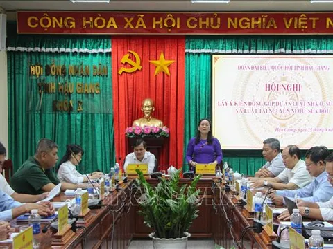 Góp ý hoàn thiện dự thảo Luật Nhà ở (sửa đổi) và Luật Tài nguyên nước (sửa đổi)