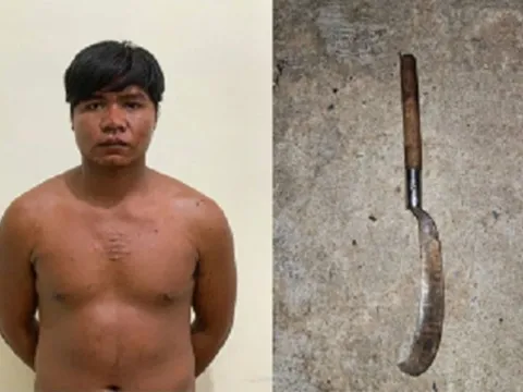Bắt đối tượng dùng dao chém vợ tử vong