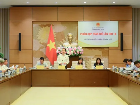 Ủy ban Pháp luật của Quốc hội thẩm tra dự án Luật Thủ đô (sửa đổi)