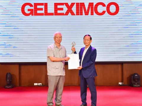 Tập đoàn GELEXIMCO giành 'cú đúp' giải thưởng Thương hiệu Mạnh Việt Nam 2022-2023