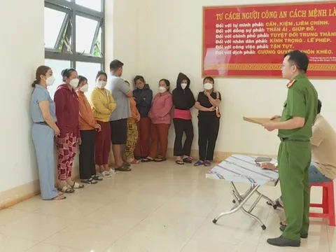 Triệt phá đường dây ghi số đề quy mô lớn ở Đắk Lắk