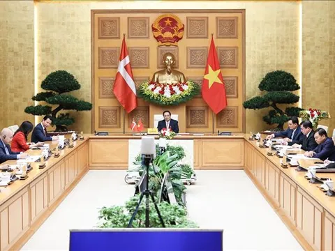Việt Nam - Đan Mạch tuyên bố thiết lập Quan hệ Đối tác chiến lược xanh