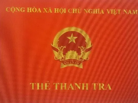 Đề xuất quy định cấp, quản lý, sử dụng Thẻ Thanh tra