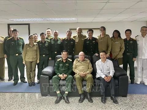 Việt Nam, Cuba tăng cường hợp tác về pháp luật quân sự, quốc phòng