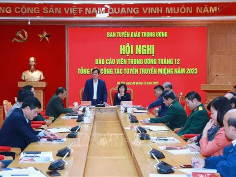 Đẩy mạnh tuyên truyền các Nghị quyết Hội nghị Trung ương 8, khóa XIII