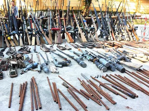 Khắc phục những bất cập trong quản lý, sử dụng súng tự chế, vũ khí thô sơ