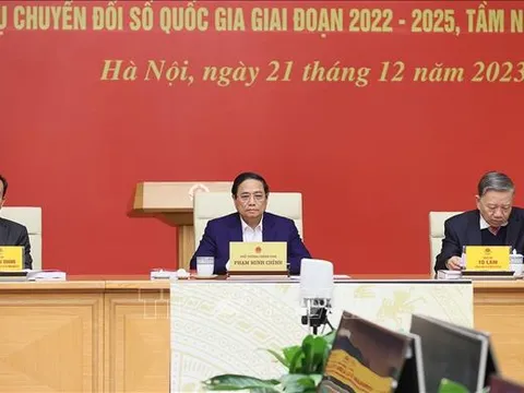 Thủ tướng Phạm Minh Chính: Phải lấy người dân và doanh nghiệp làm trung tâm trong thực hiện Đề án 06