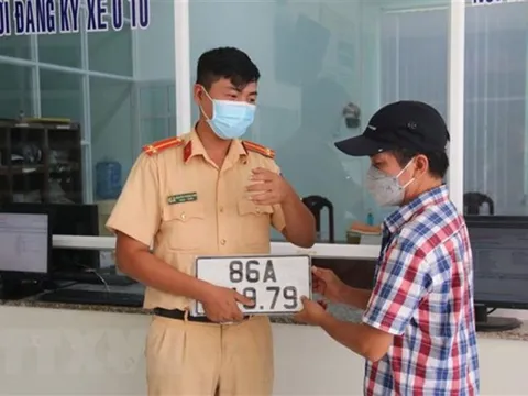 Bộ Công an phê duyệt kế hoạch đấu giá biển số xe ô tô phiên thứ ba