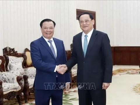 Tăng cường hợp tác giữa Thủ đô Hà Nội và Thủ đô Viêng Chăn (Lào)