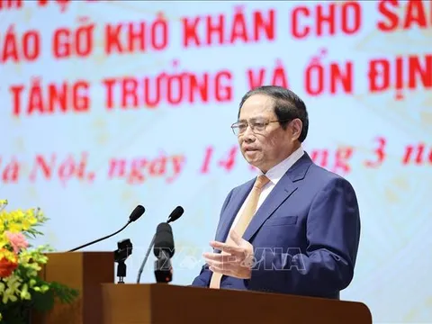 Thủ tướng Phạm Minh Chính chủ trì Hội nghị về điều hành chính sách tiền tệ năm 2024