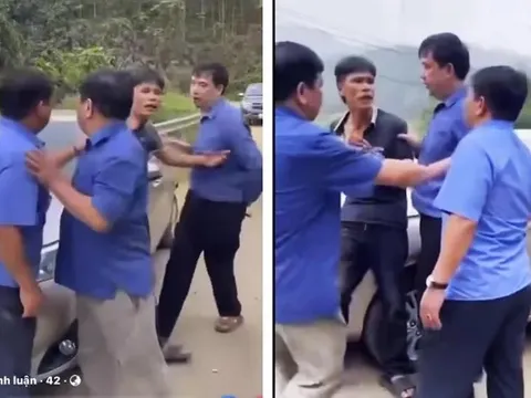 Xác minh thông tin nhóm lãnh đạo xã ở Phú Thọ say rượu, va chạm giao thông