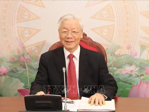 Tổng Bí thư Nguyễn Phú Trọng gửi Thư chúc mừng năm mới hai nước Lào và Campuchia