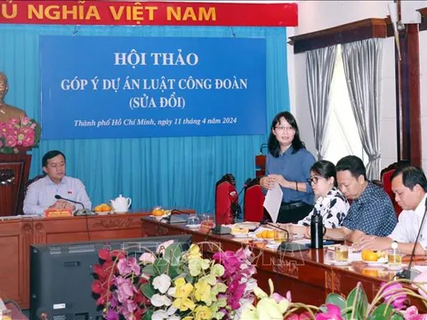 Sửa Luật Công đoàn để đảm bảo quyền lợi chính đáng của người lao động