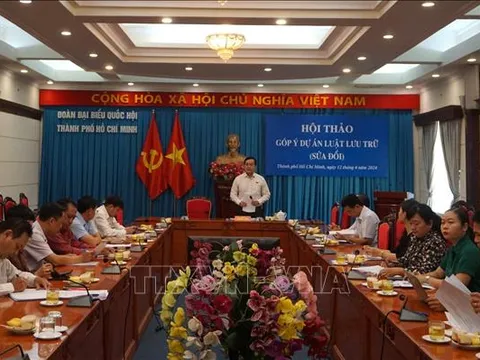 Thúc đẩy ứng dụng công nghệ thông tin trong hoạt động lưu trữ