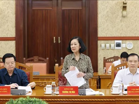 Thường trực Ban Bí thư chủ trì giao ban công tác quý I/2024