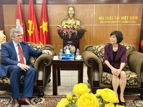 Hội Luật gia Việt Nam làm việc với Ủy ban đối ngoại Tp.Saint Petersburg, Liên bang Nga
