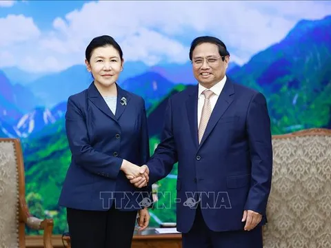 Thủ tướng Phạm Minh Chính tiếp Bộ trưởng Tư pháp Trung Quốc