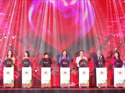 Quyền Chủ tịch nước Võ Thị Ánh Xuân dự phát động Tháng Nhân đạo cấp Quốc gia năm 2024