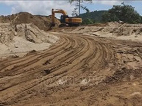 Bổ sung quy định về thăm dò cát, sỏi lòng sông và đất, đá làm vật liệu san lấp