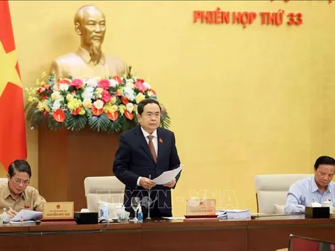 Bế mạc Phiên họp thứ 33 của Ủy ban Thường vụ Quốc hội