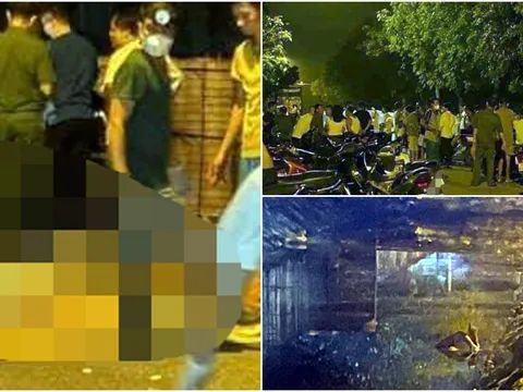 Phát hiện thi thể nam thanh niên dưới mương nước ở Hà Nội