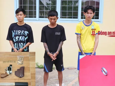 Bắt giữ 3 đối tượng dùng súng cướp tài sản cặp đôi sắp cưới