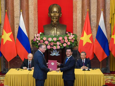 11 văn kiện hợp tác Việt - Nga được ký nhân chuyến thăm của ông Putin