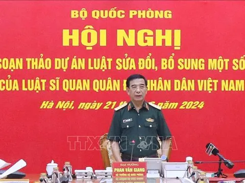 Sửa đổi, bổ sung Luật Sĩ quan phải bảo đảm chất lượng, vị thế, uy tín của sĩ quan Quân đội