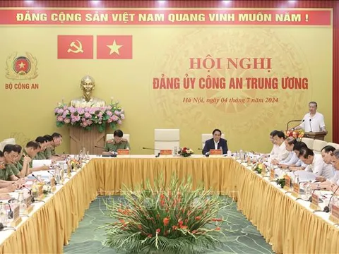 Toàn văn phát biểu của Tổng Bí thư gửi Hội nghị Đảng ủy Công an Trung ương