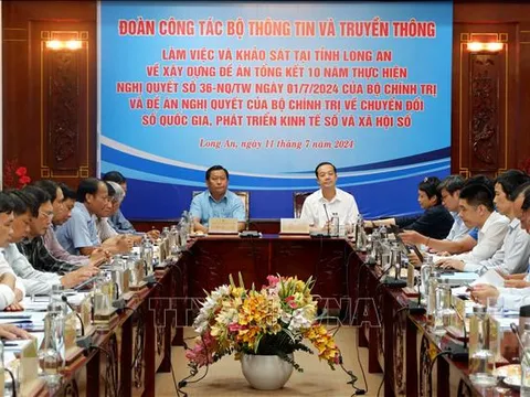 Khảo sát kết quả thực hiện Nghị quyết 36 phục vụ xây dựng hai Đề án trình Bộ Chính trị