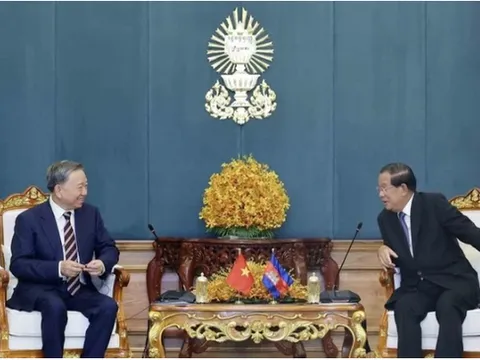 Chuyến thăm của Chủ tịch nước Tô Lâm củng cố hơn nữa quan hệ Việt Nam-Campuchia